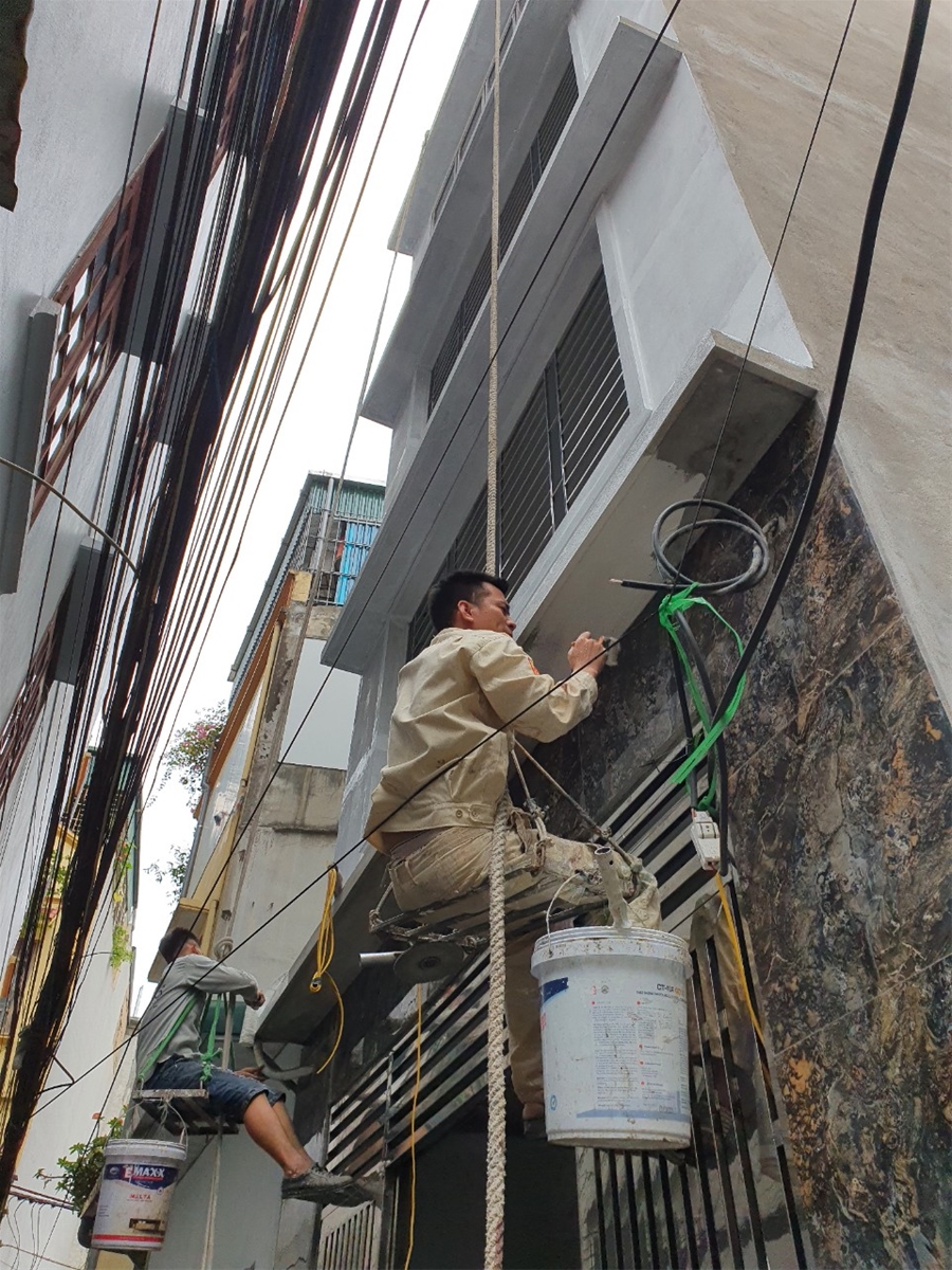 dịch vụ sơn nhà trọn gói tại hà nội