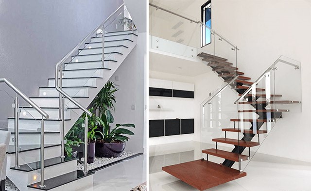 Lan can kính đẹp nhất tại Hà Nội