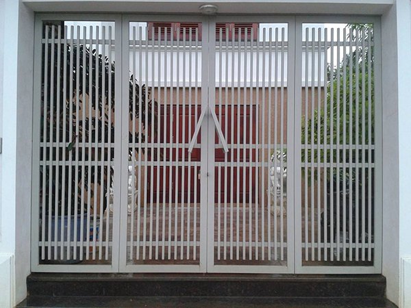 Cửa sắt xếp 4 cánh Hà Nội