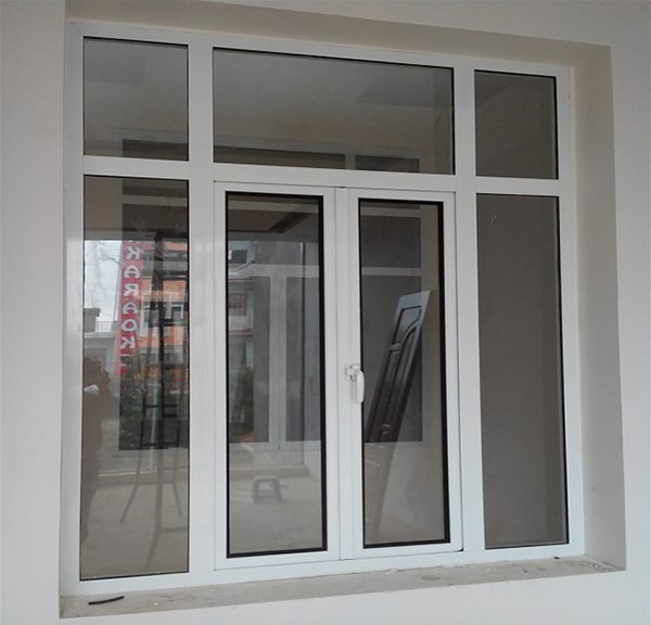 Cửa nhựa lõi thép lùa 4 cánh tại Hà Nội