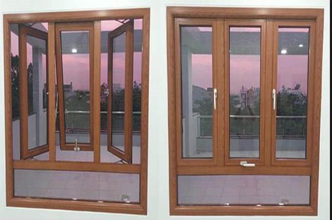 Làm cửa nhôm kính giá rẻ tại Hà Nội 