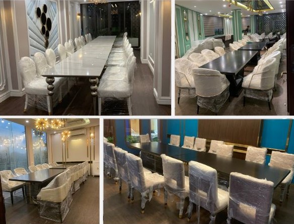 vỏ bọc nệm ghế gỗ tại nhà