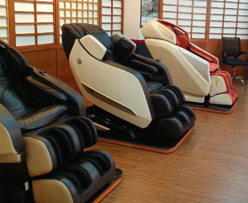 giá thay da ghế massage