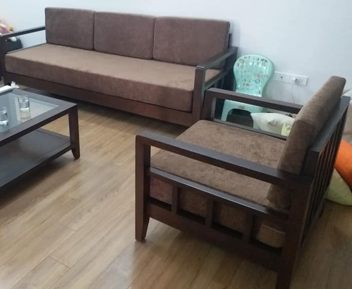 may bọc đệm ghế sofa gỗ