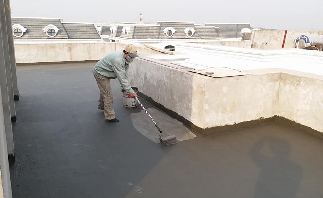 Thi công chống thấm khò nhiệt, khò nóng Hà Nội 