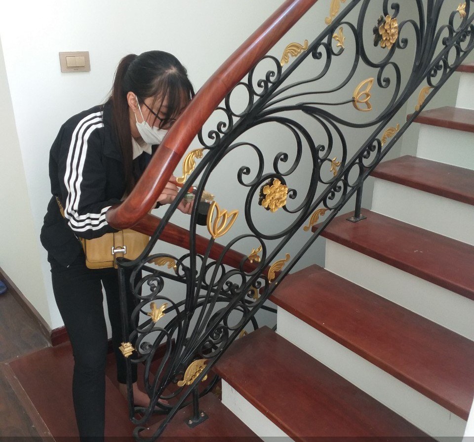 Sơn PU cầu thang ở tại Hà Nội chất lượng cao