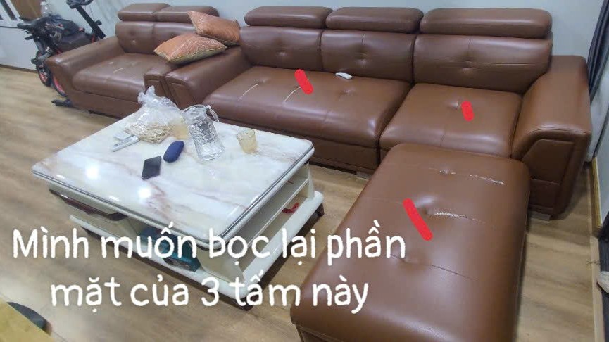 Bọc lại ghế sofa