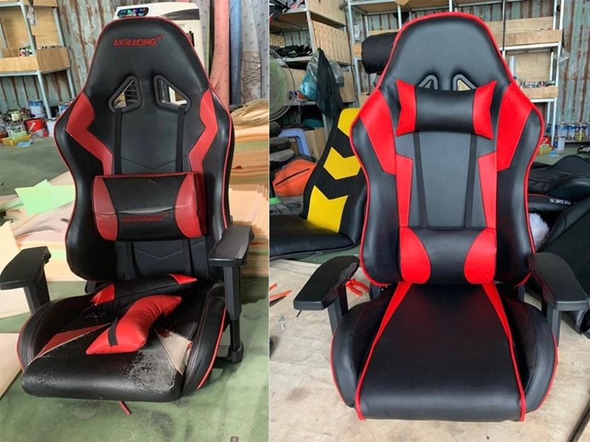 bọc lại ghế gaming
