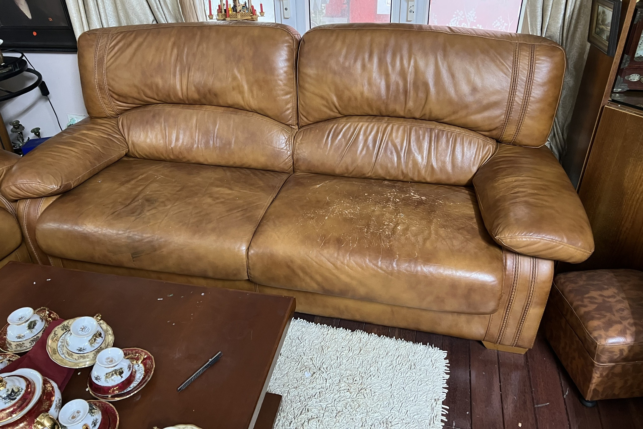 sửa ghế sofa bị bạc màu tại nhà hà nội