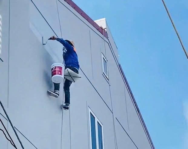 Địa chỉ chống thấm khe tường hở giữa 2 nhà Hà Nội chuyên khắc phục dột thấm lâu năm