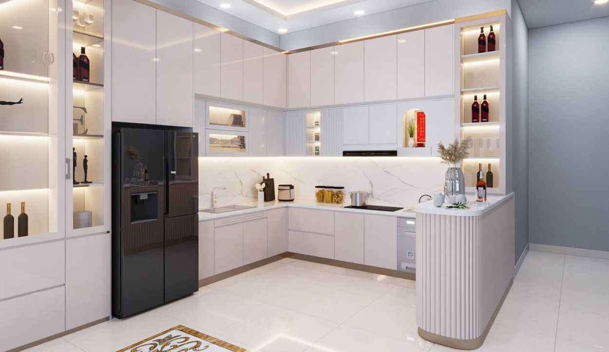 không gian sống hiện đại, tiện nghi, thoáng mát và tiện lợi cho gia