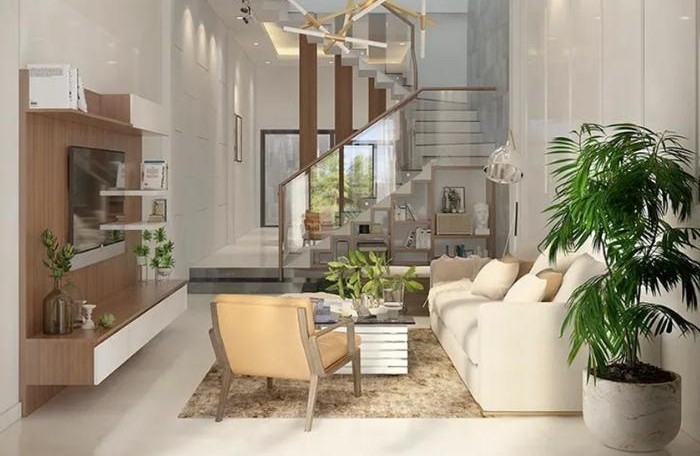 Lan can kính đẹp nhất tại Hà Nội cho tầng lửng và trong nhà