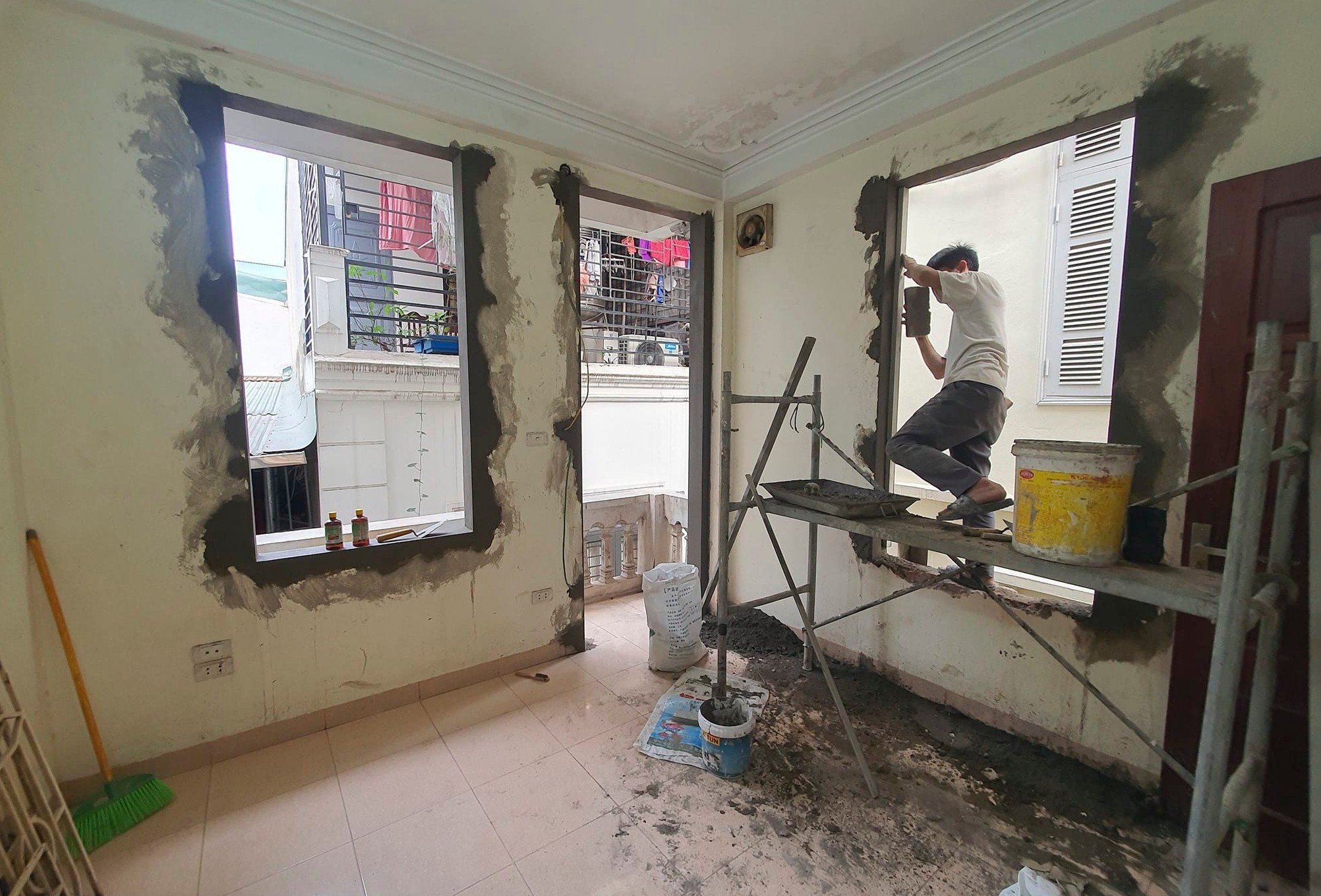 Cải tạo nhà cũ thành mới tại Hà Nội 