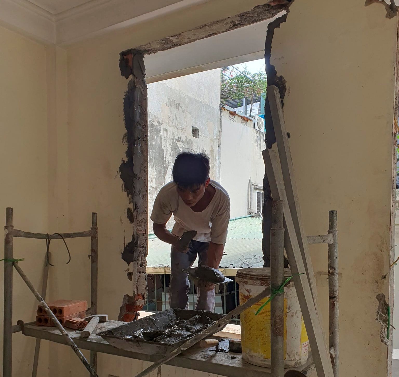 Cải tạo nhà cũ thành mới tại Hà Nội 